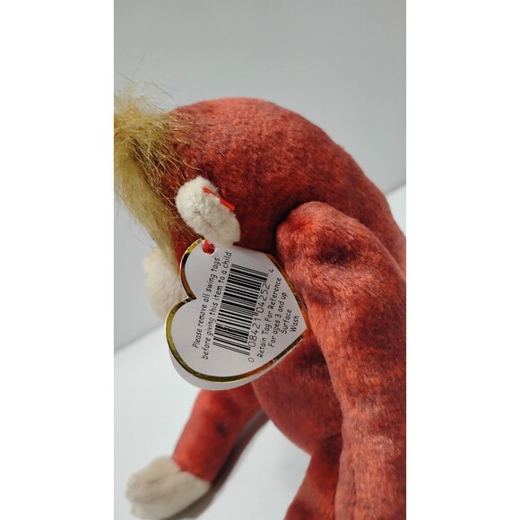 Ty Beanie Babies - Schweetheart the Orangutan - (1999, Retired) - Picture 3 of 6